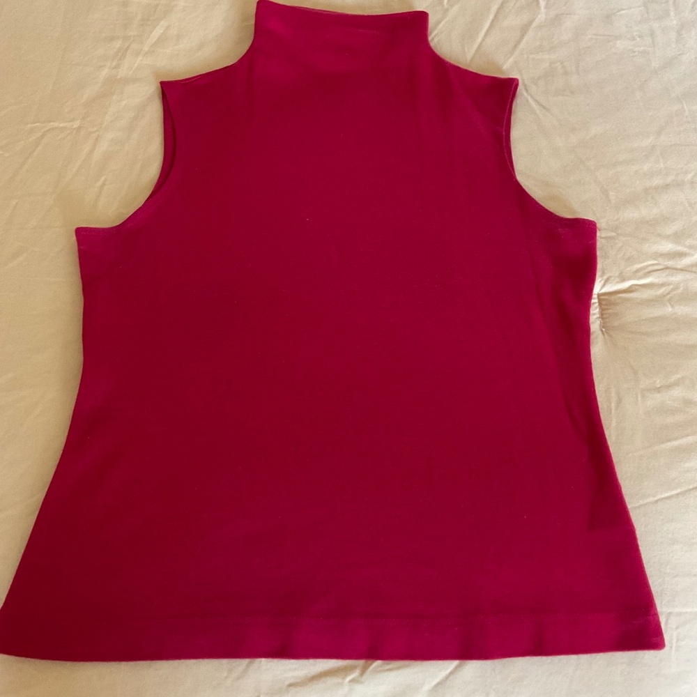 Moa Moa Sleeveless Mock Top
